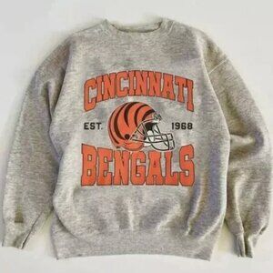 Cincinnati Bengals Football Sweatshirt 1968 Cincinnati Bengals Shirt Sweater